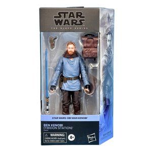 STAR WARS OBI-WAN KENOBI Ben Kenobi (TIBIDON STATION) BLACK SERIES 6" FIGURE